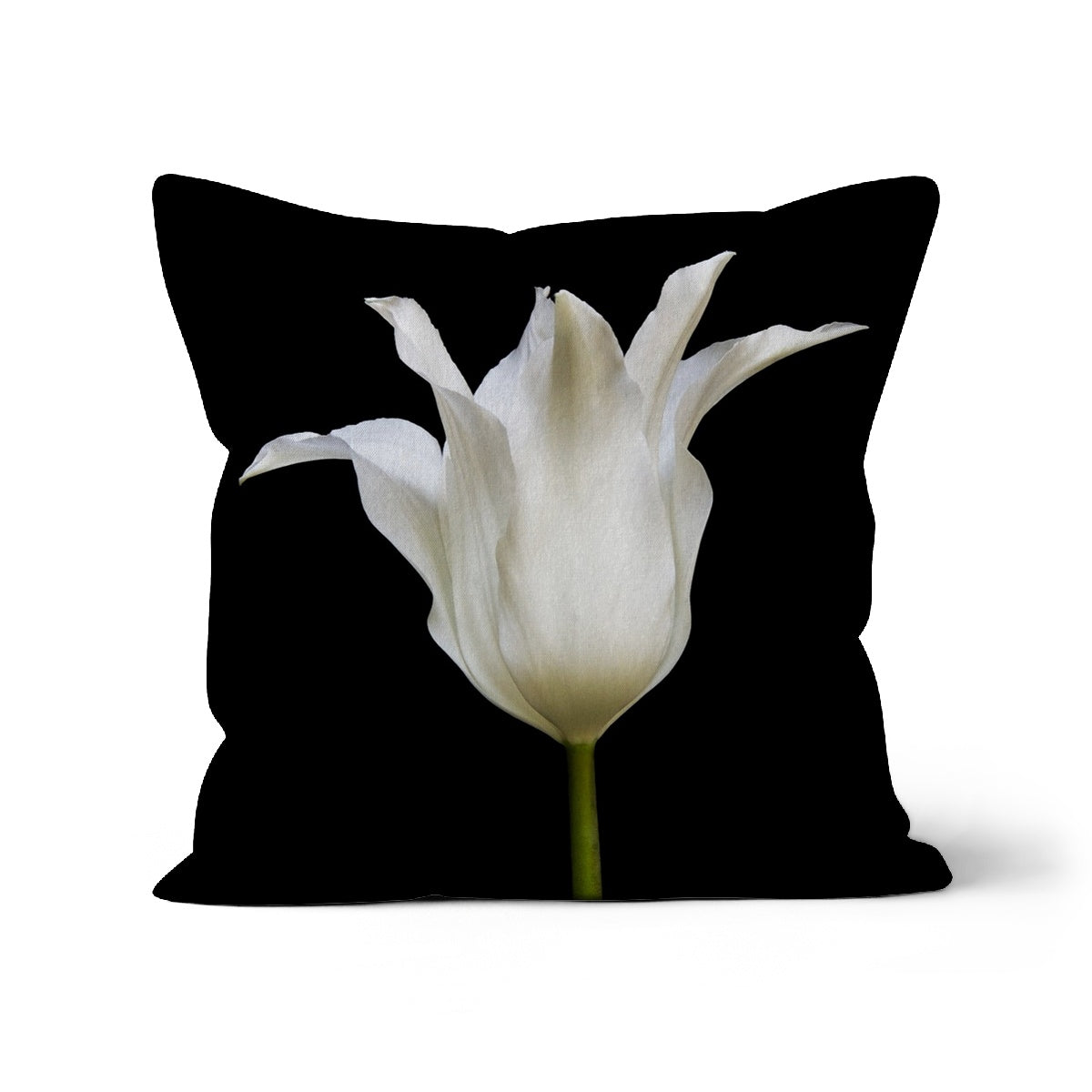 Pointed White Tulip, Cushion