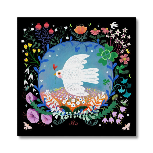 Peace Bird, Unframed Canvas